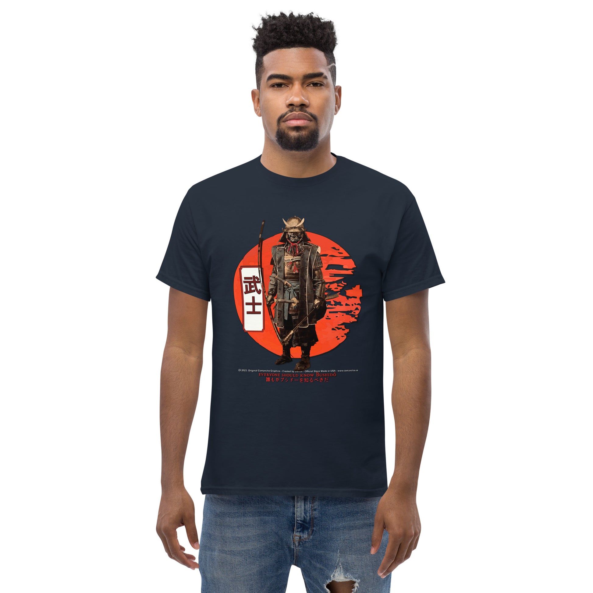 SAMURAI Japanese Tradition T-Shirt, Comancha T-shirts,