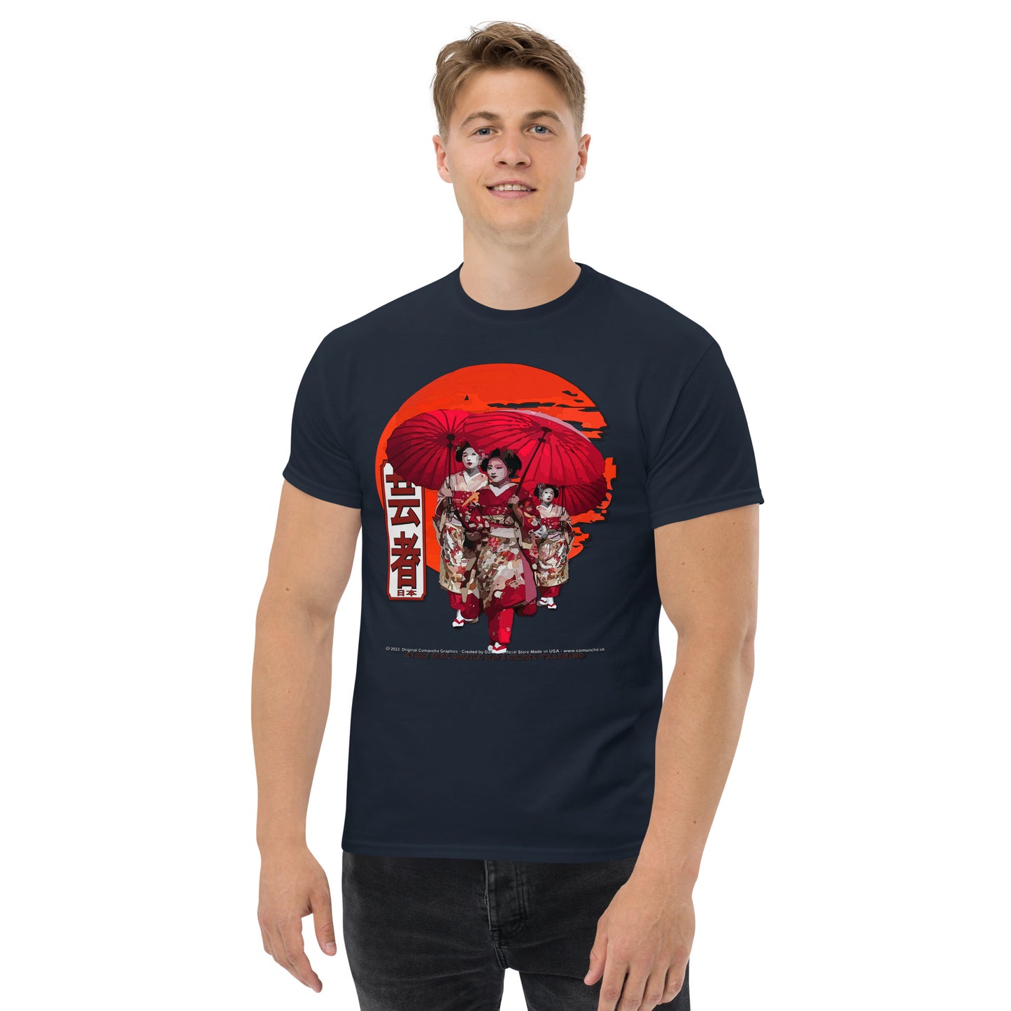 GEISHA - Japanese Tradition T-Shirt, Comancha Japanese Tradition T-shirts,
