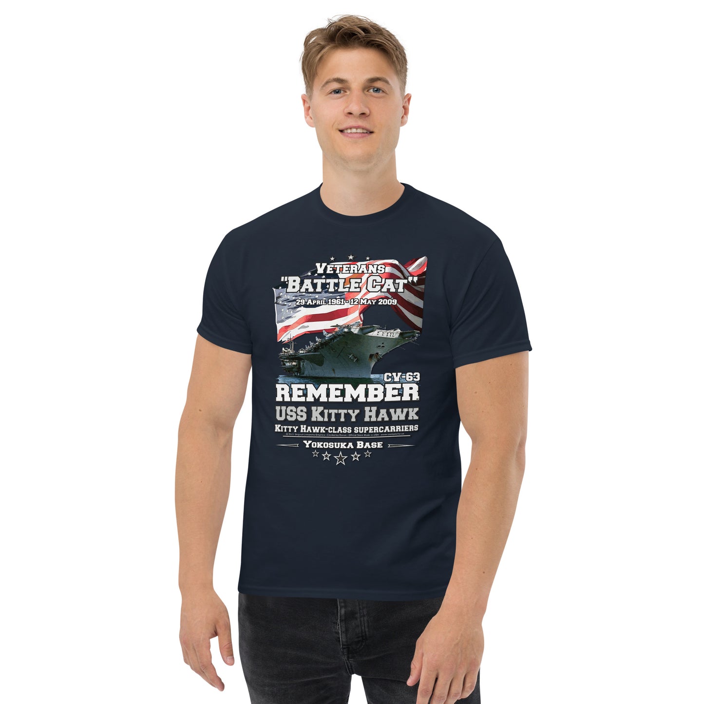 USS KITTY HAWK CVA-63 Shipmates T-Shirt