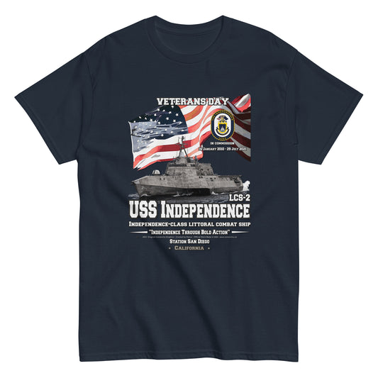 USS INDEPENDENCE LCS-17 T-shirt, US NAvy Ships Tees, US Navy Veterans Tees,USS INDEPENDENCE LCS-17 Littoral Combat Ship Veterans Classic T-shirt, Comancha T-shirts,T-shirts for US Navy fans, T-shirts with American ships, US Navy veterans t-shirt, US NAVY Ships t-shirt, Veterans, Comancha Store,
