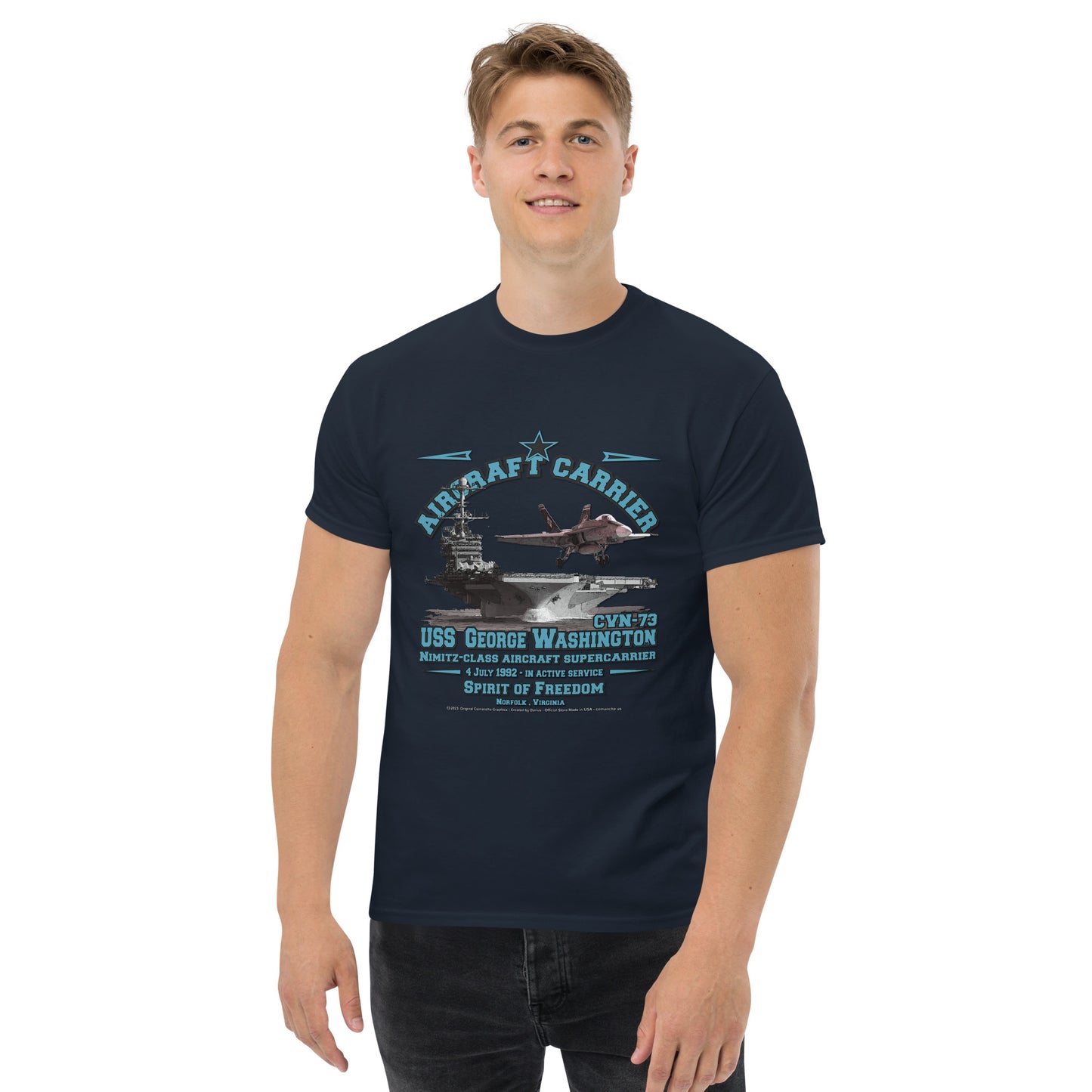 USS GEORGE WASHINGTON CVN-73 shipmates Tee,