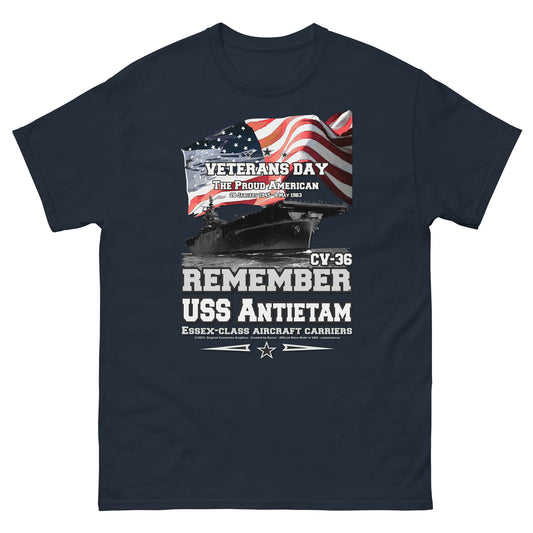 USS ANTIETAM CV-36 t-shirt, USS ANTIETAM veterans t-shirt, US Navy T-shirt, Comancha, Aircraft Carrier Veterans Tee, Aircraft carrier tees,
