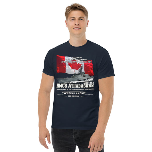 HMCS ATHABASKAN DDG-282 tee, Canadian Destroyer Veterans T-shirt, HMCS ATHABASKAN DDG-282 T-shirt, comancha.us
