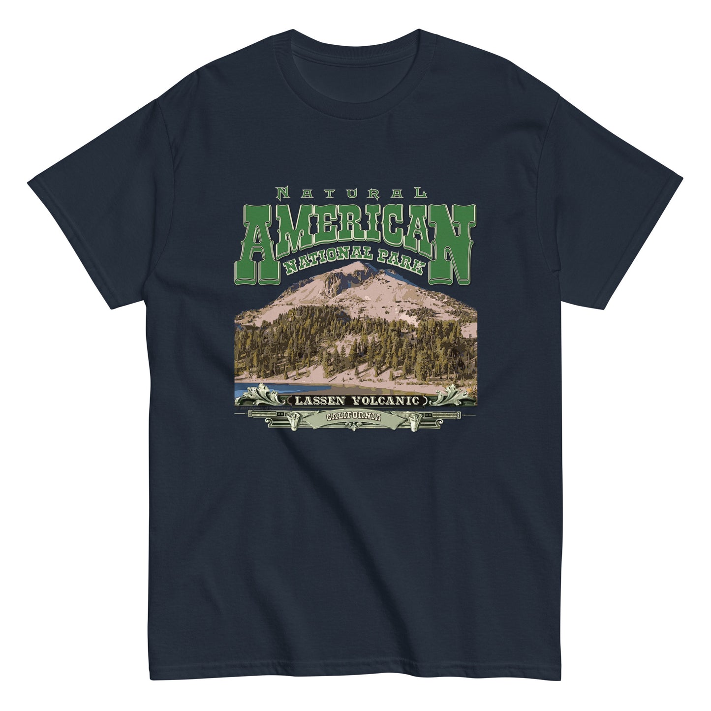 Lassen Volcanic National Park t-shirt, Comancha Graphics,Lassen Volcanic t-shirt, Comancha Graphics tee,