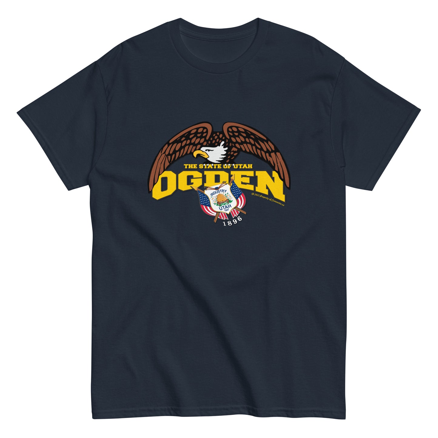 Ogden t-shirt,OGDEN City t-shirt, Utah State T-shirt,comancha Graphics,