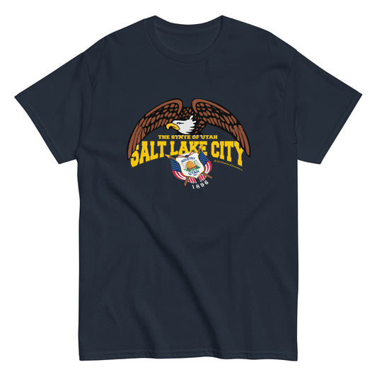 Salt Lake City t-shirt, Utah State T-shirt, comancha graphics,