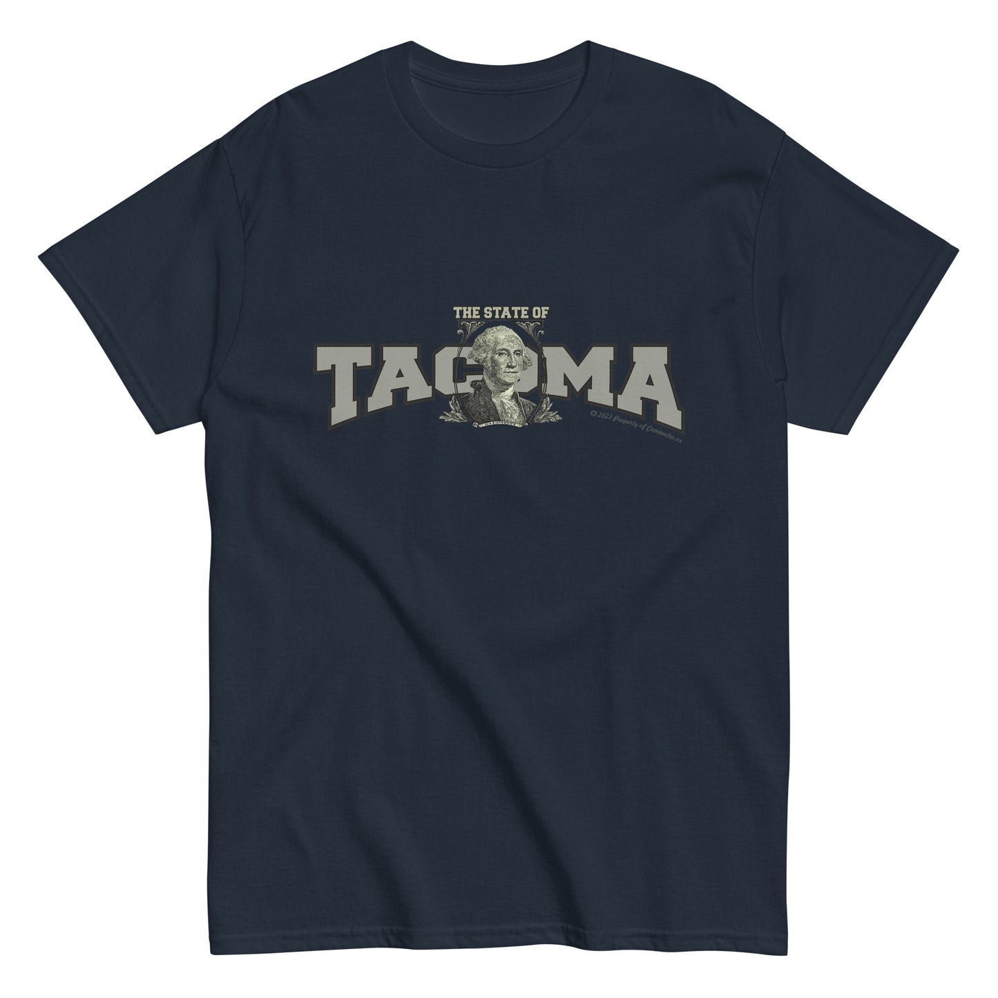 Tacoma t-shirt, Tacoma City t-shirt, Washington State T-shirt, Comancha Graphics,