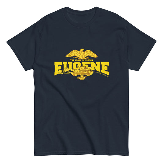 Eugene t-shirt, Oregon State USA T-shirt,comancha,