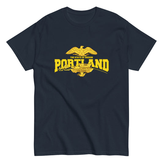 Portland t-shirt, Oregon State USA T-shirt,comancha,