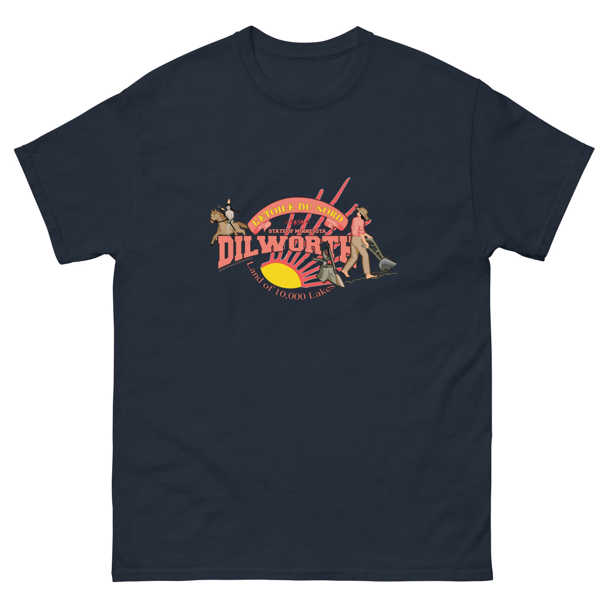 Dilworth t-shirt, Minnesota T-shirt, Comancha Graphics,