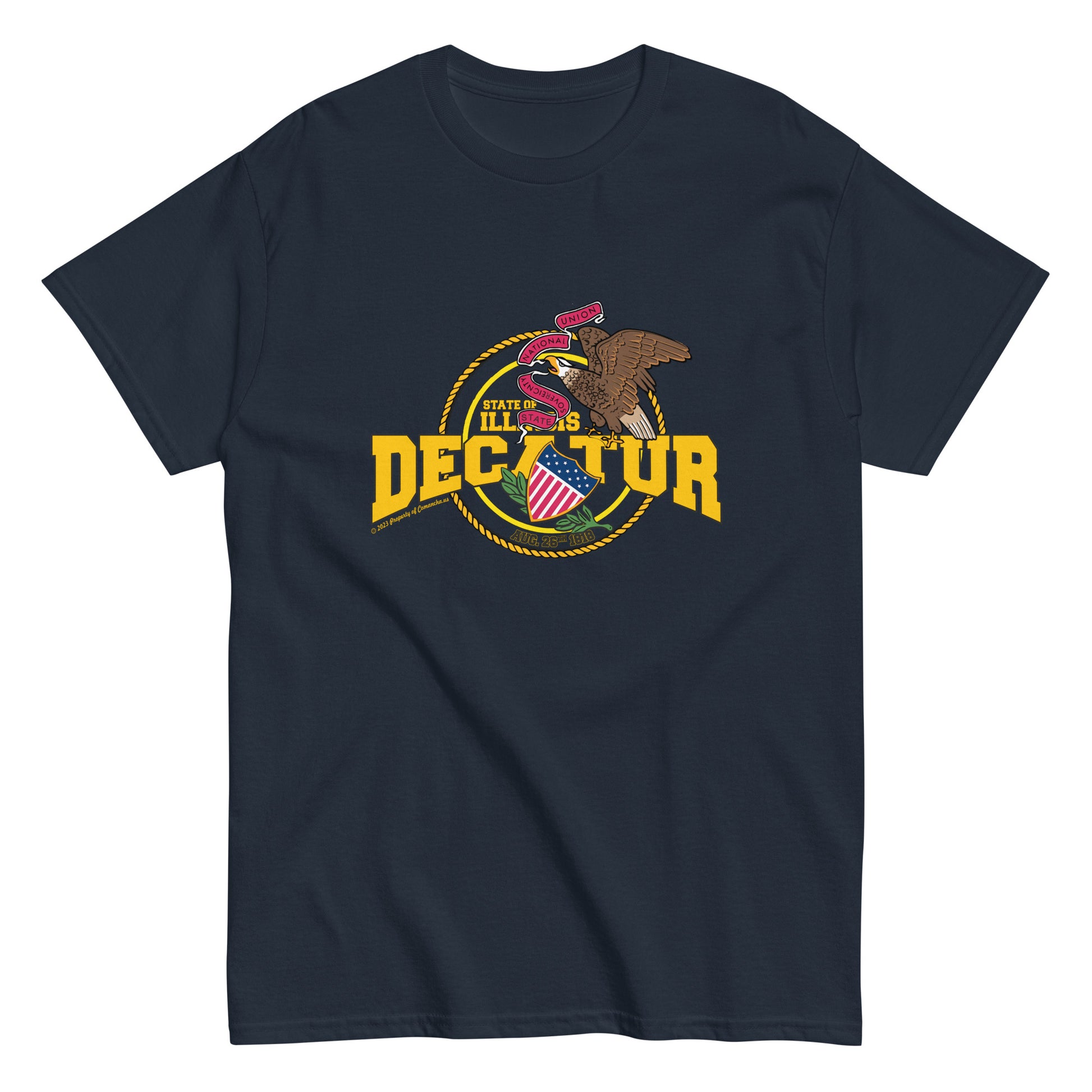 Decatur t-shirt, Illinois T-Shirt, Comancha Graphics,