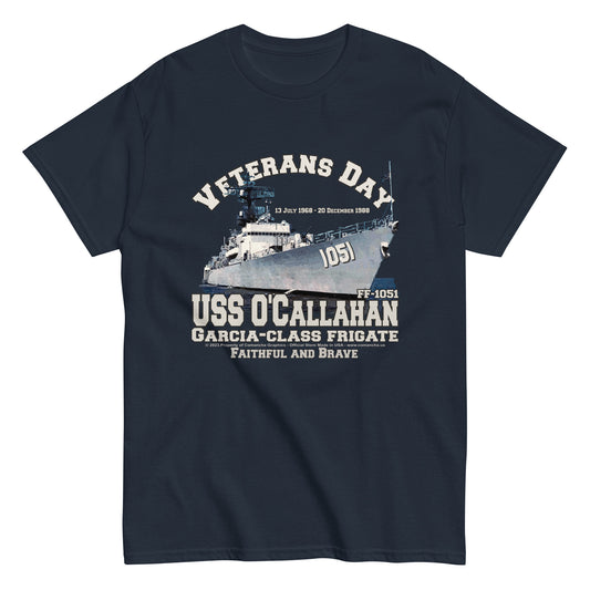USS O`CALLAHAN FF-1051 Frigate Veterans T-shirt, USS O`CALLAHAN t-shirt,USS O`CALLAHAN veterans t-shirt,USS O`CALLAHAN FF-1051 Frigate T-shirt,comancha graphics tee,navy veterans t-shirt,navy t-shirt,us navy tee,