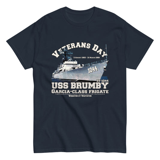 USS BRUMBY t-shirt,USS BRUMBY veterans t-shirt,USS BRUMBY FF-1044 Frigate T-shirt,comancha graphics tee,