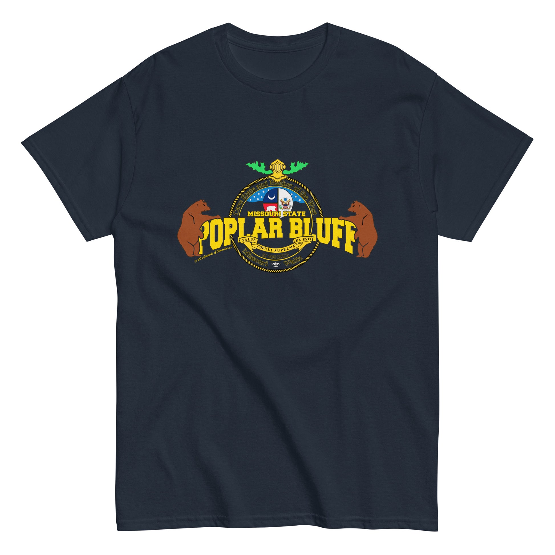 Poplar Bluff City tee, Missouri State T-shirt,