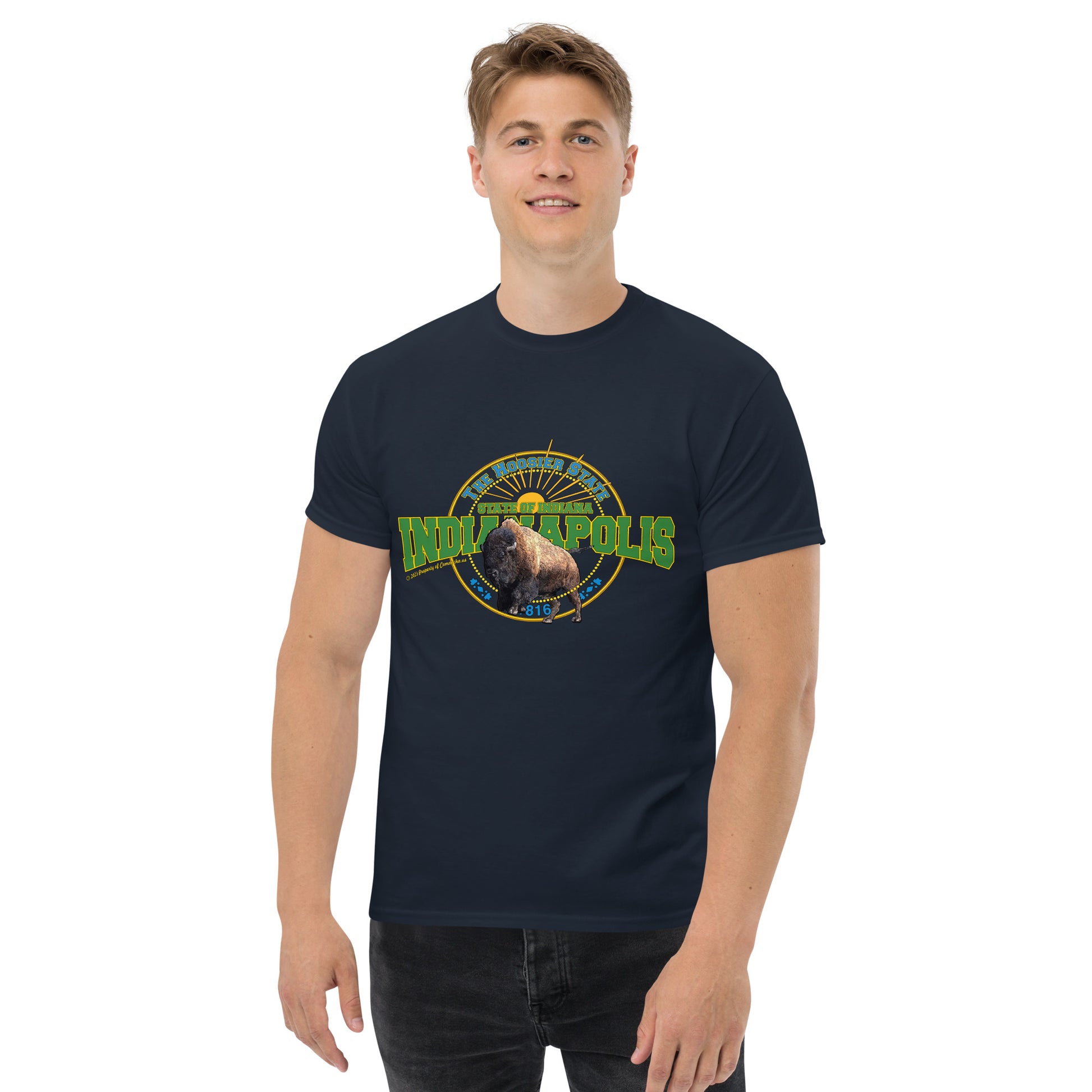 Indianapolis City Tee - Indiana State T-shirt,