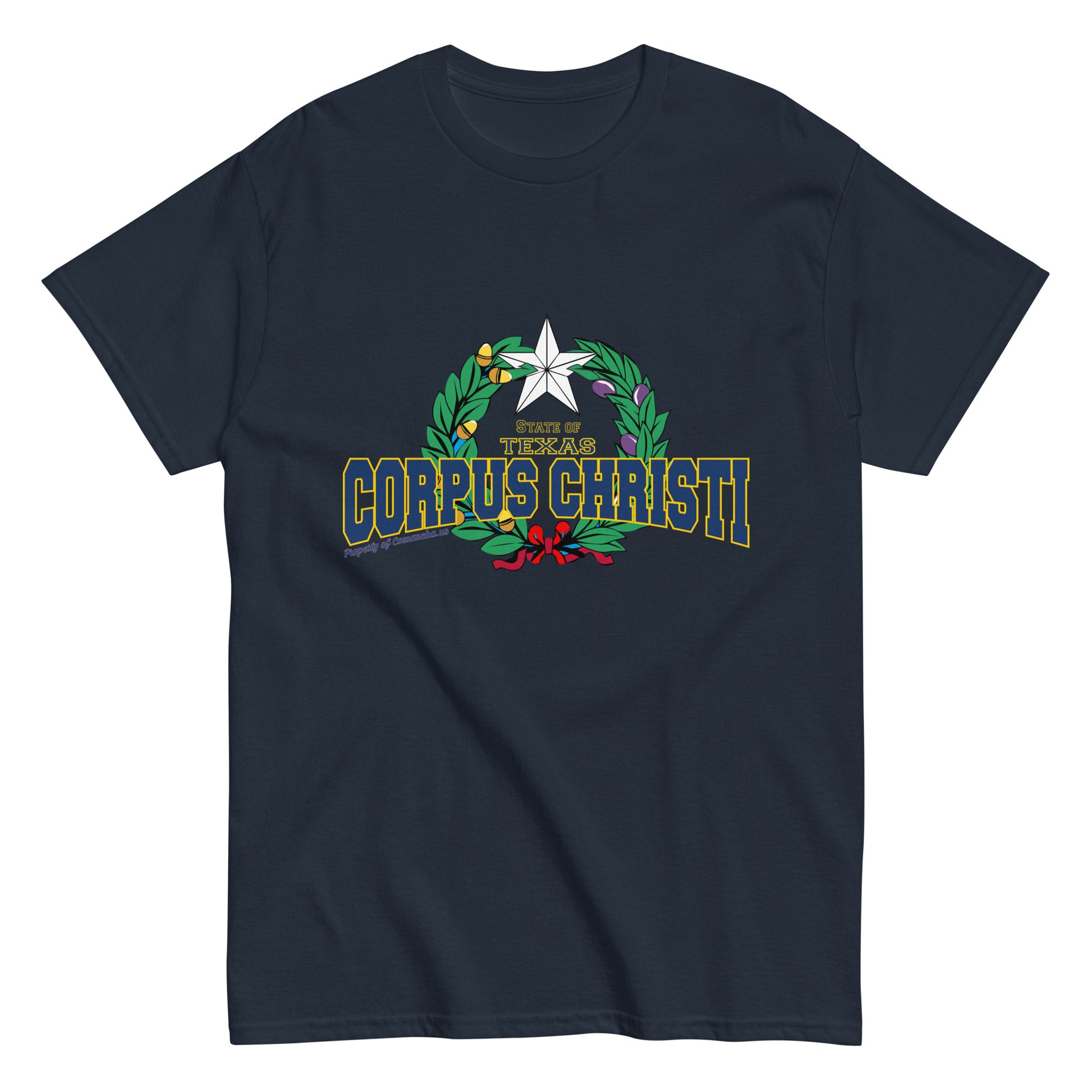 Corpus Christi State of Texas Tee, Comancha Graphics tee,