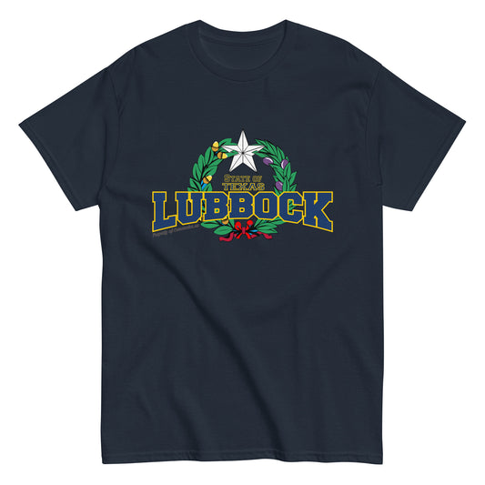 Lubbock City State of Texas T-shirt, Comancha Graphics,