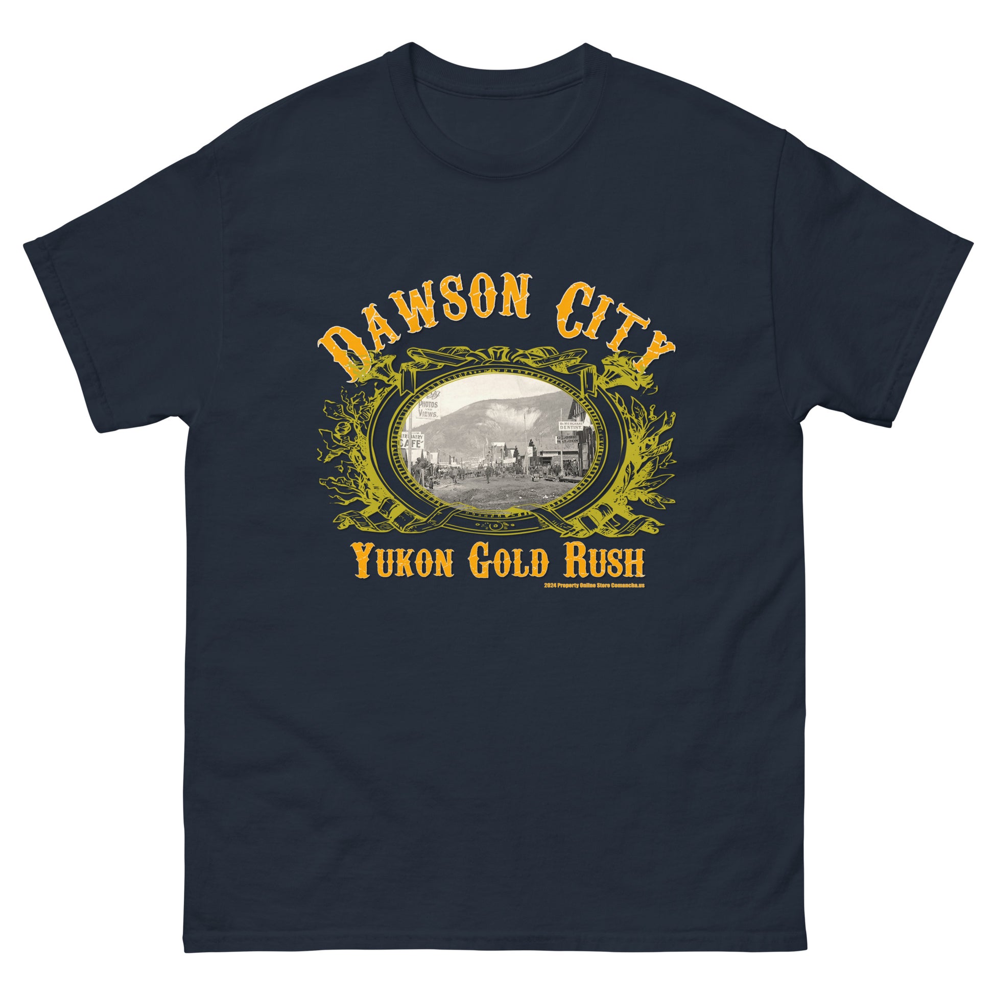 Dawson City Gold Rush T-shirt, Comancha T-shirt Store,