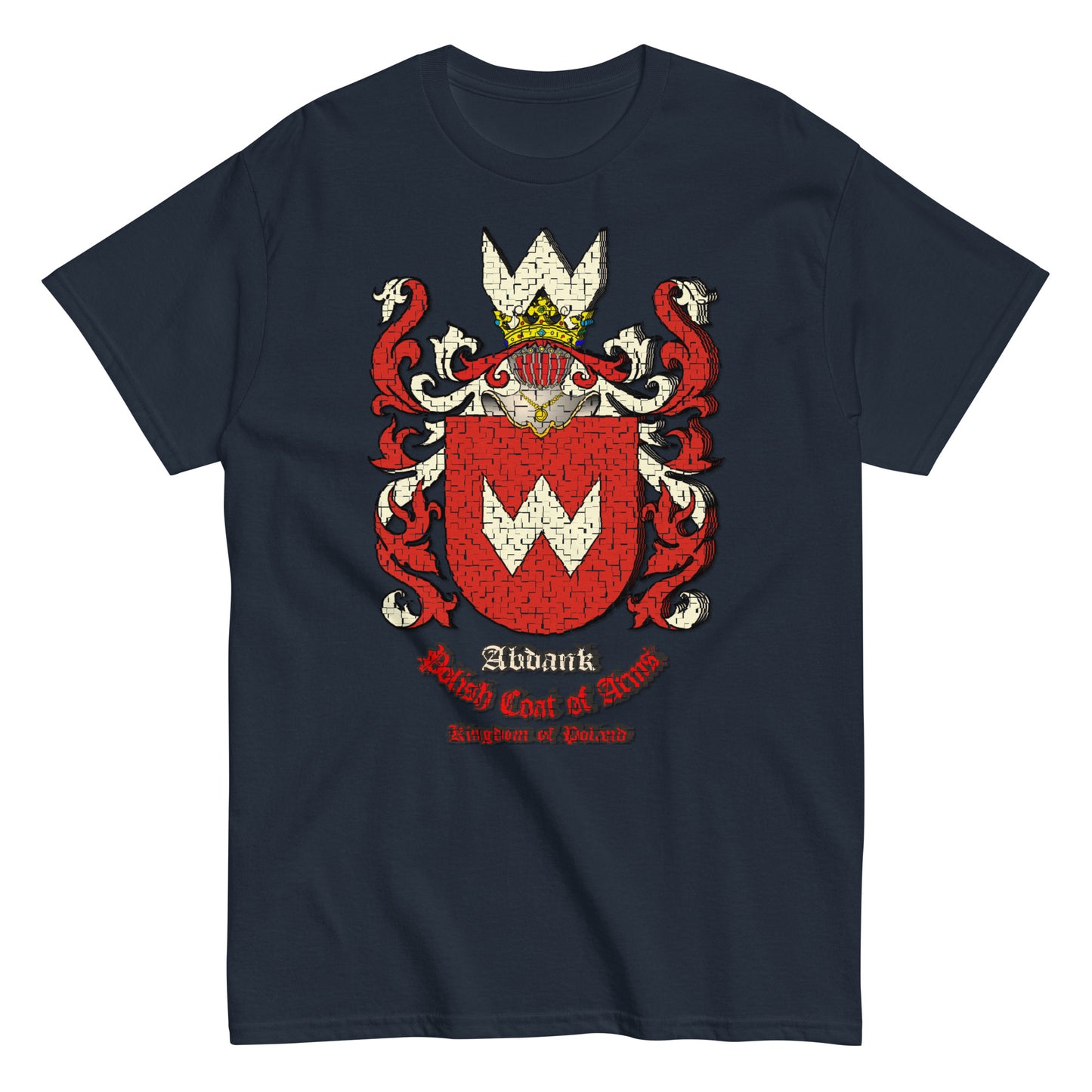 Abdank Herb Koszulka, Herb Rodowy Koszulka, Abdank Coat of Arms tee, Comancha Graphics,