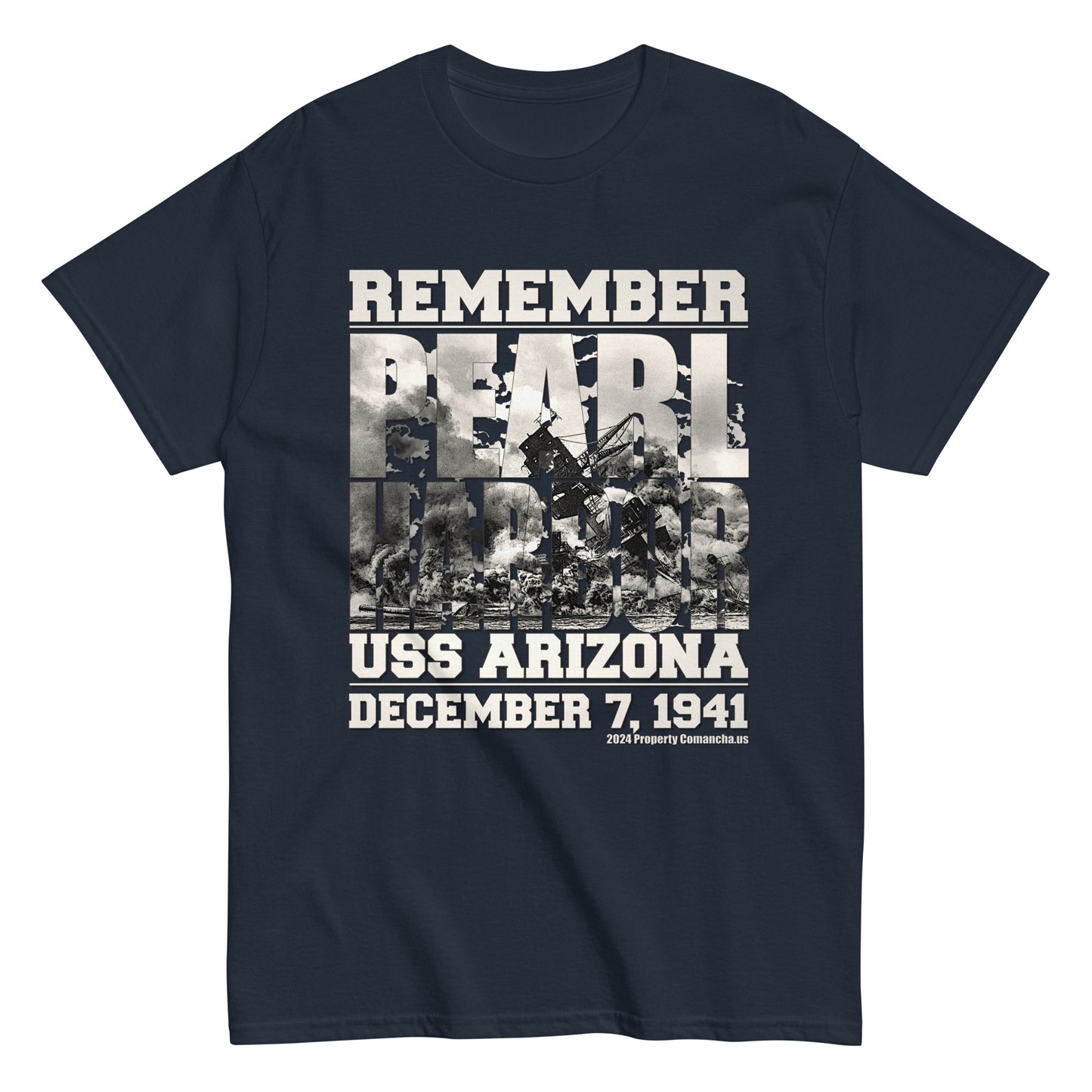 REMEMBER PEARL HARBOR T-shirt, Pearl Harbor T-shirt, Comancha Graphics,