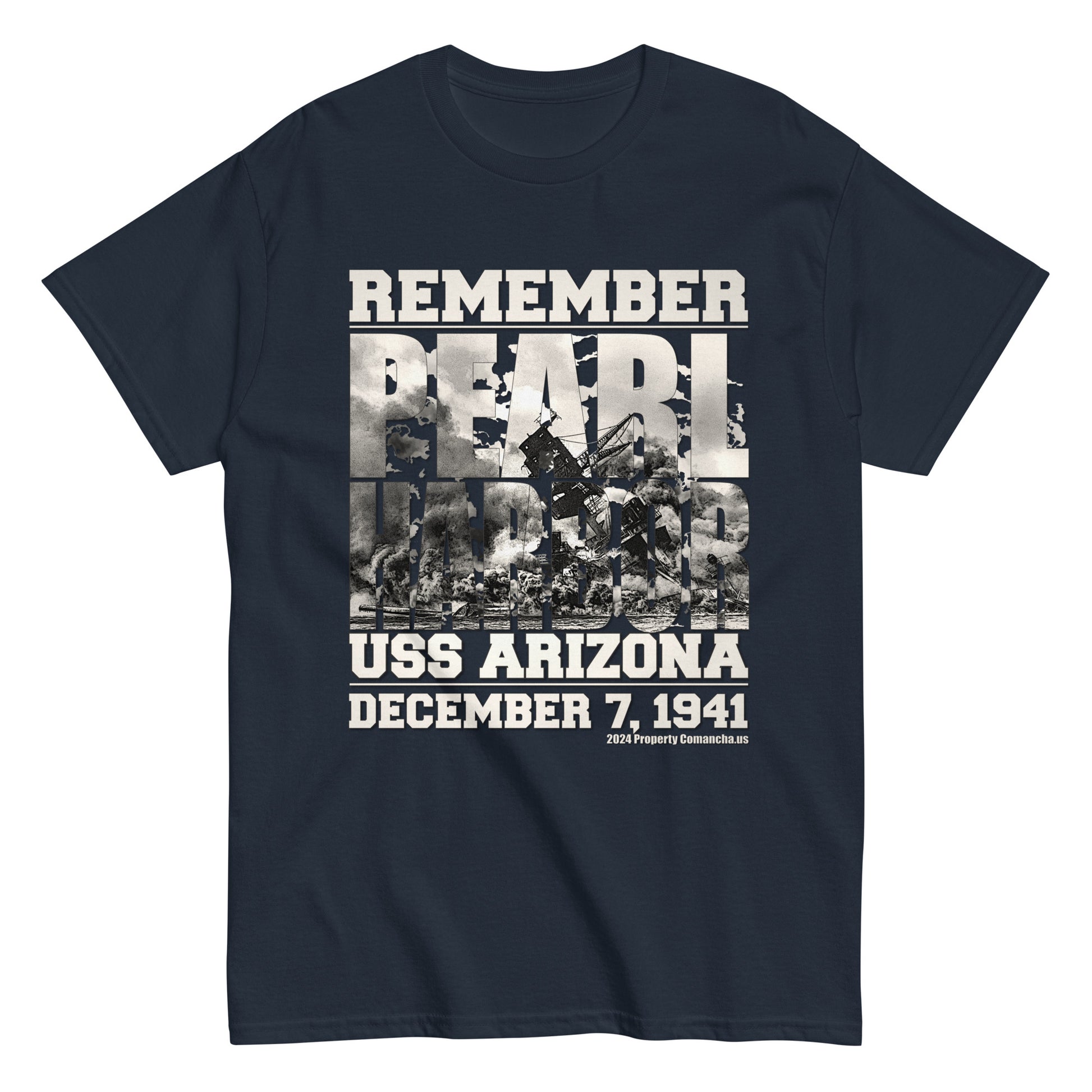 REMEMBER PEARL HARBOR T-shirt, Pearl Harbor T-shirt, Comancha Graphics,