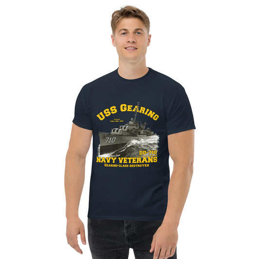 USS GEARING DD-710 Destroyer T-shirt