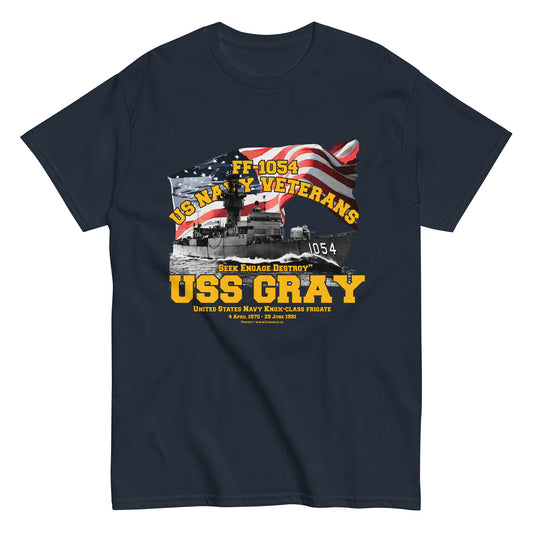 USS FRAY FF-1054 Frigate T-shirt, USS FRAY FF-1054 tee, US Navy Tee, Comancha tees,