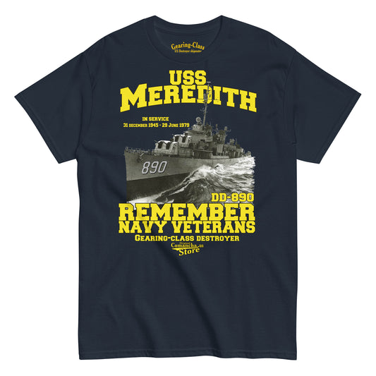 USS Meredith DD-890 t-shirt,