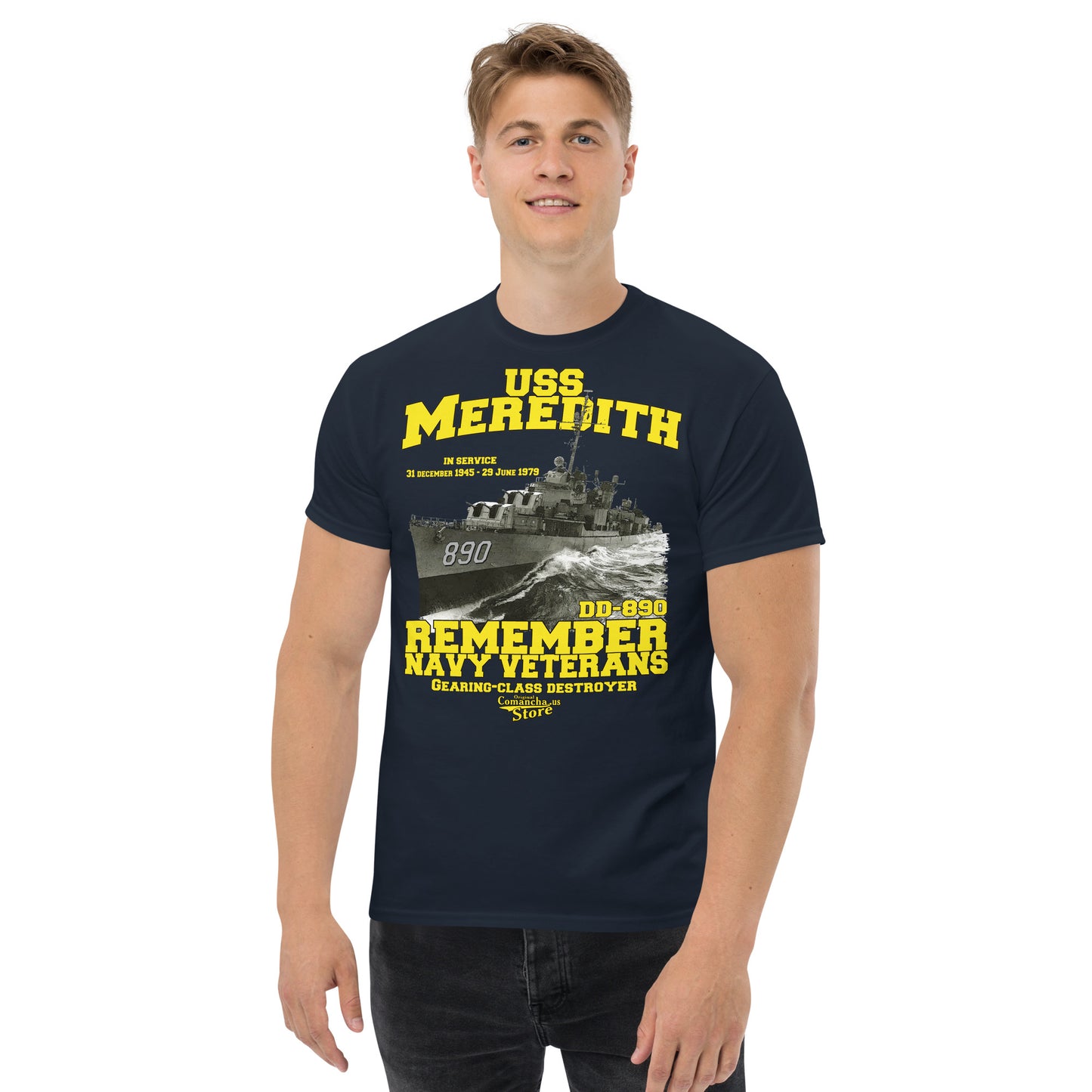 USS Meredith DD-890 t-shirt,