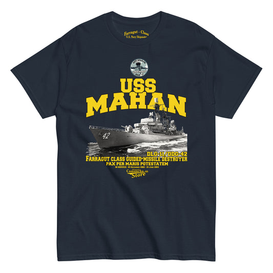 USS Mahan DLG-11/DDG-42 Shipmates t-shirt,