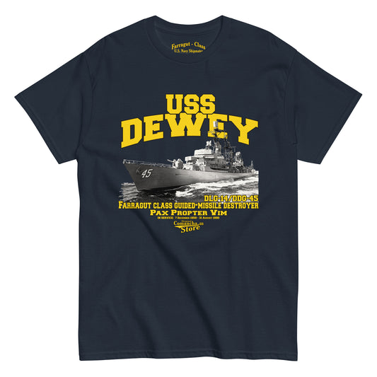 USS Dewey DLG-14/DDG-45 T-shirt,