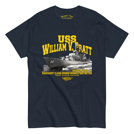 USS William V. Pratt DDG-44 t-shirt