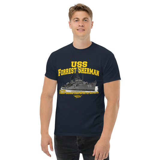 USS Forrest Sherman DD-931 tee