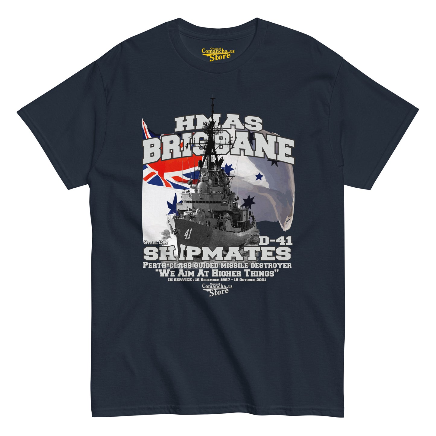 HMAS Brisbane D-41 T-shirt,