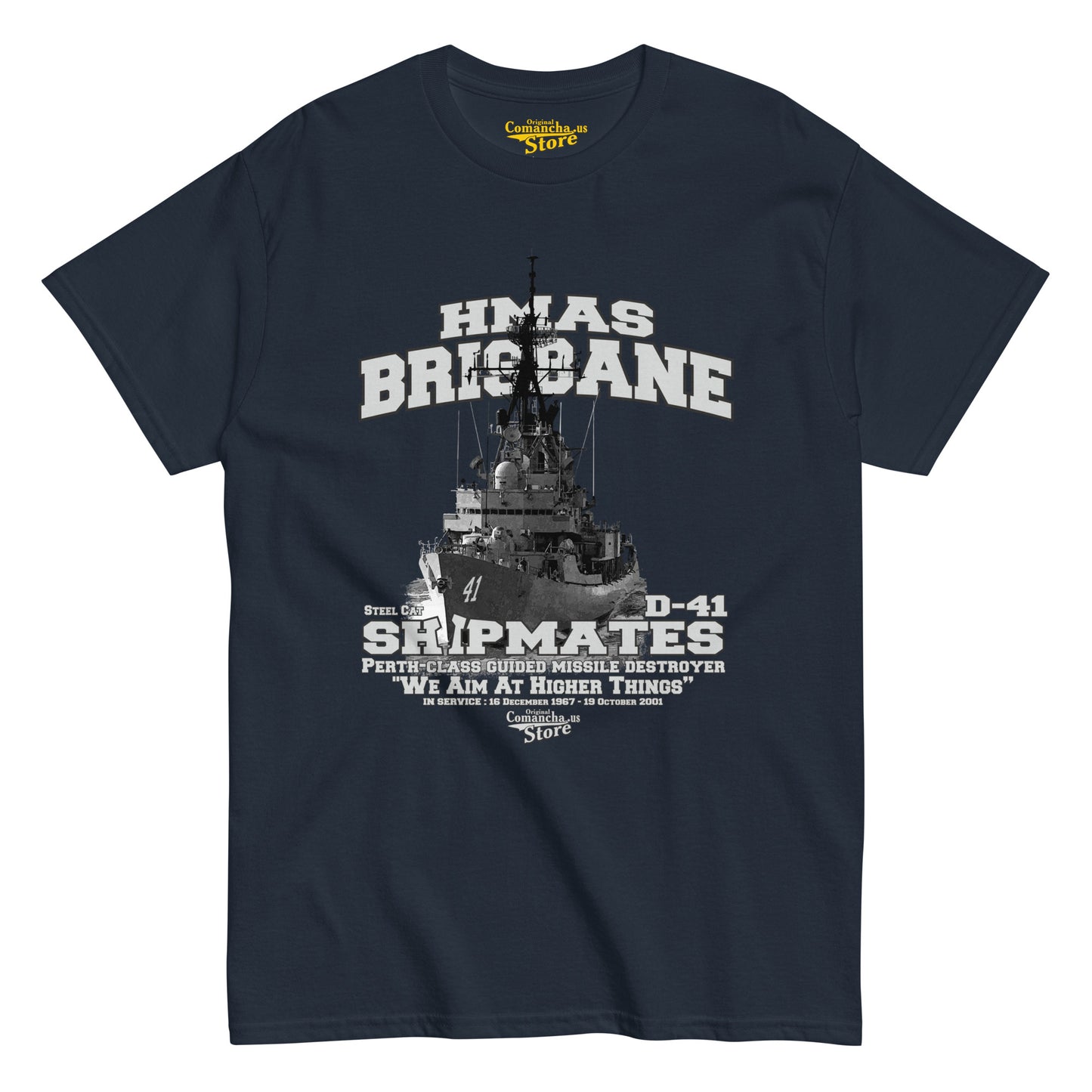 HMAS Brisbane D-41 t-shirt