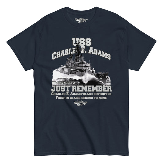 USS Charles F. Adams DDG-2 T-shirt,