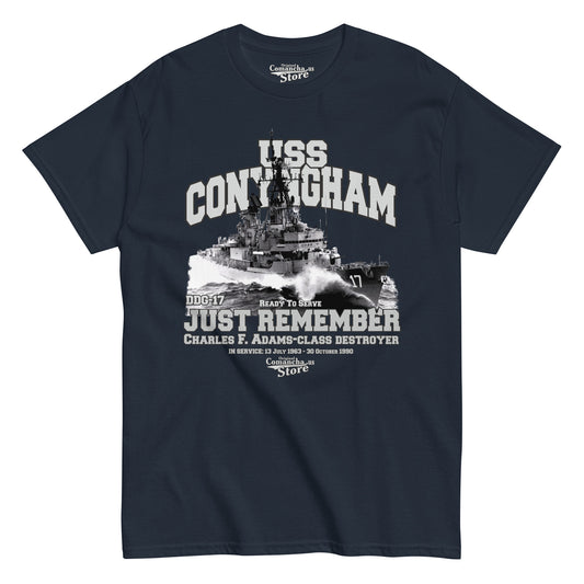 USS Conyngham DDG-17 t-shirt