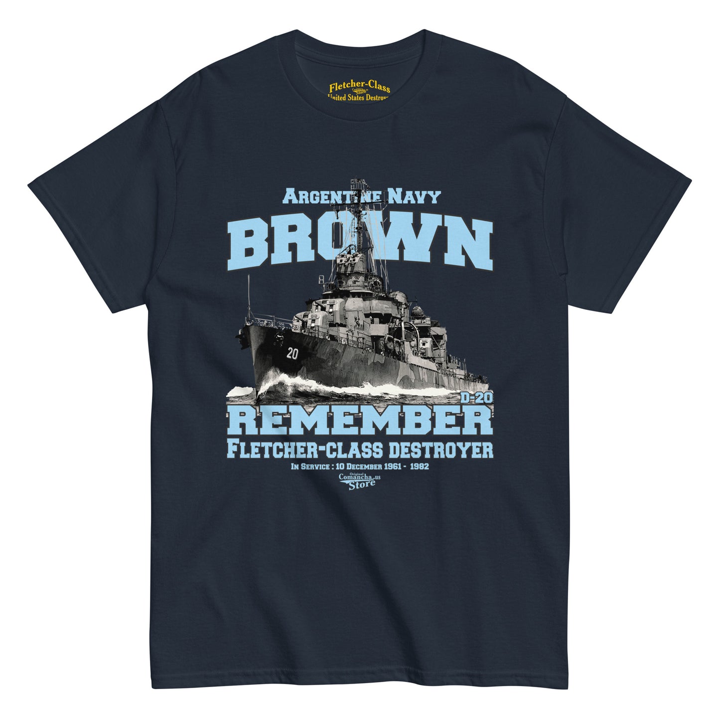 BROWN D20 Destroyer T-shirt