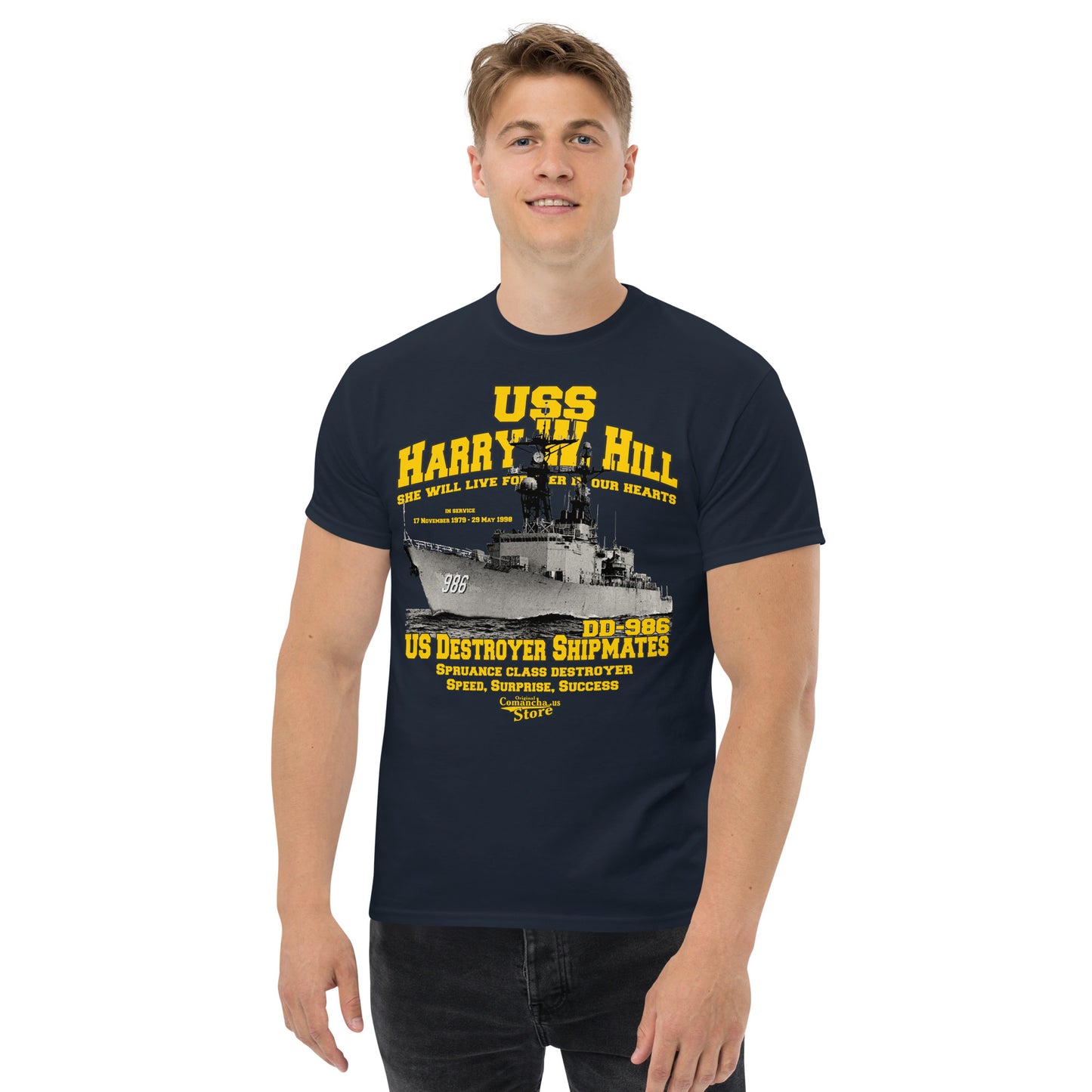 USS Harry W. Hill DD-986 t-shirt