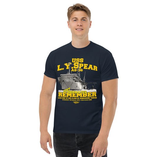 USS L. Y. Spear AS-36 t-shirt