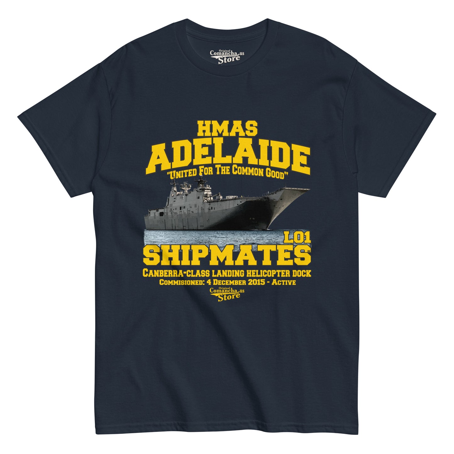 HMAS Adelaide L01 t-shirt