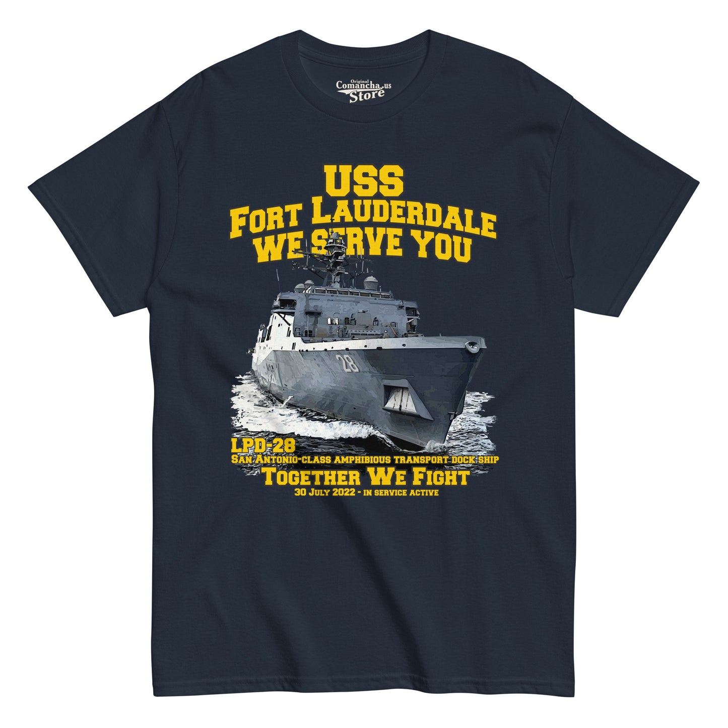 USS Fort Lauderdale LPD-28 t-shirt