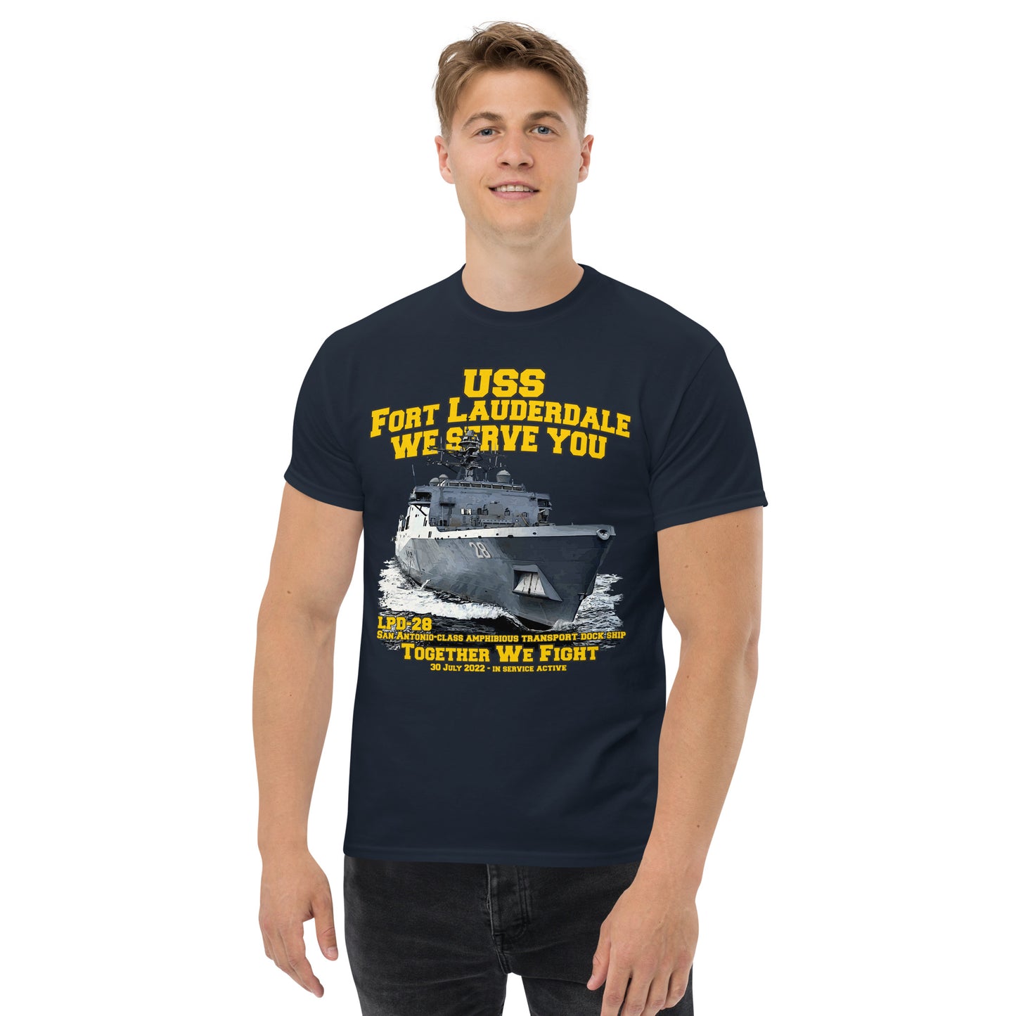 USS Fort Lauderdale LPD-28 t-shirt