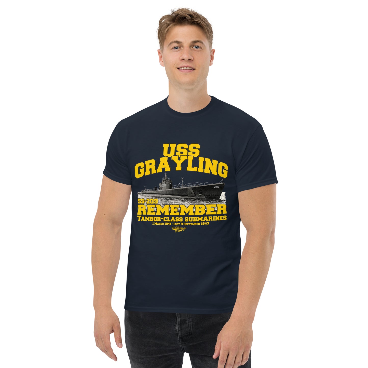 USS Grayling SS-209 Shipmates T-shirt