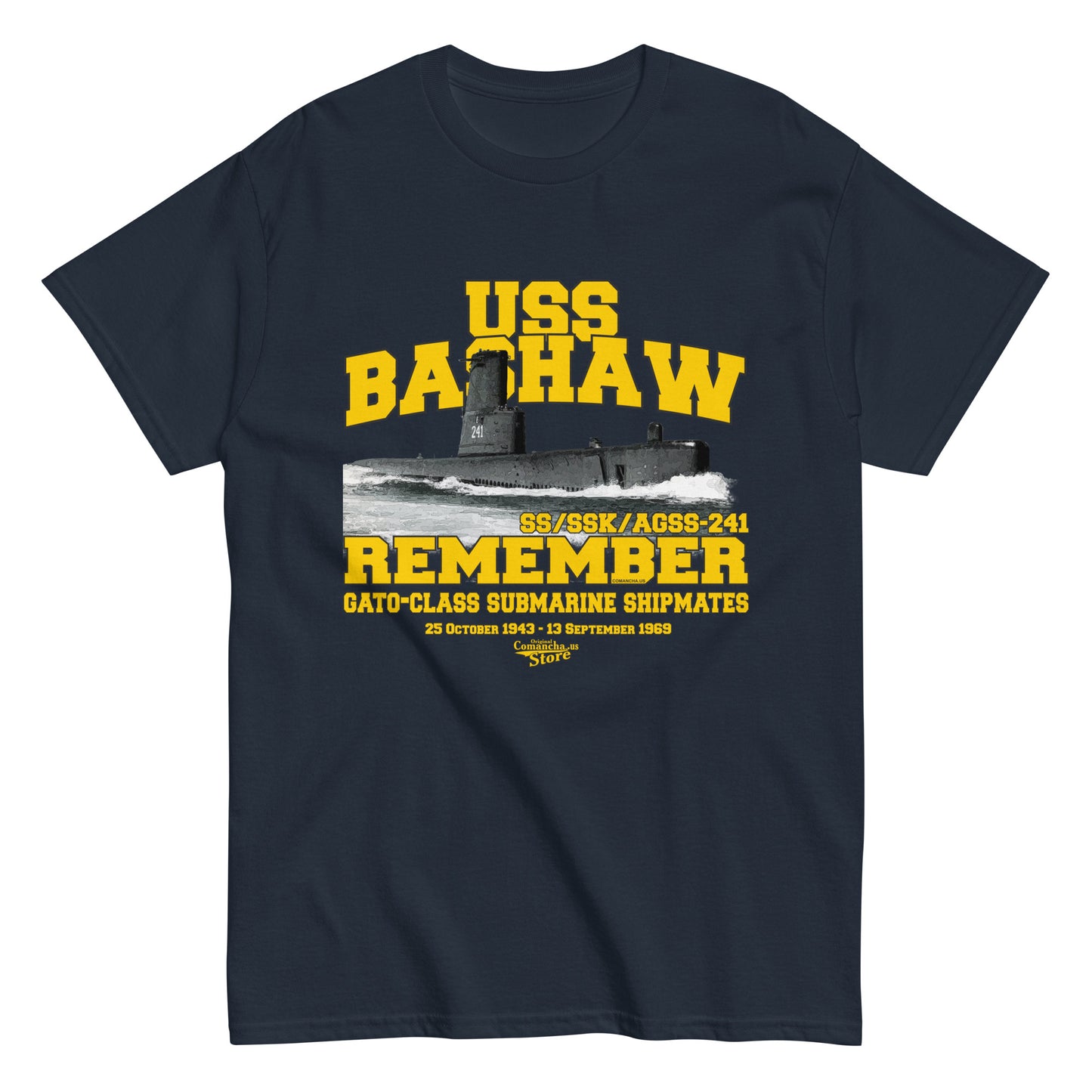 USS Bashaw SS-241 t-shirt
