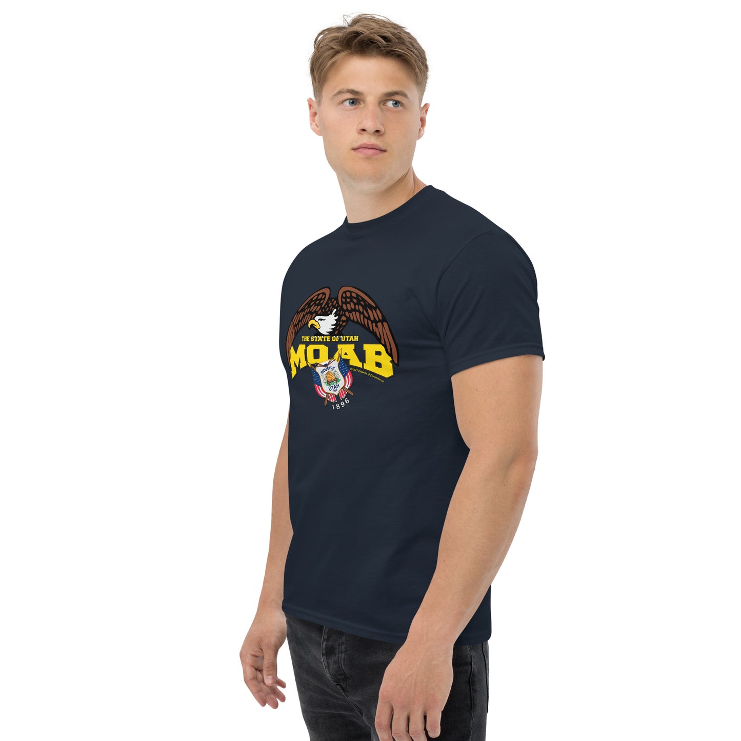Moab t-shirt,Moab City t-shirt,Utah State T-shirt,comancha graphics,