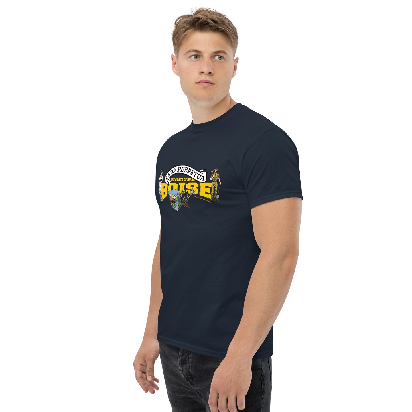 Boise t-shirt, Idaho State T-shirt, Comancha Graphics,