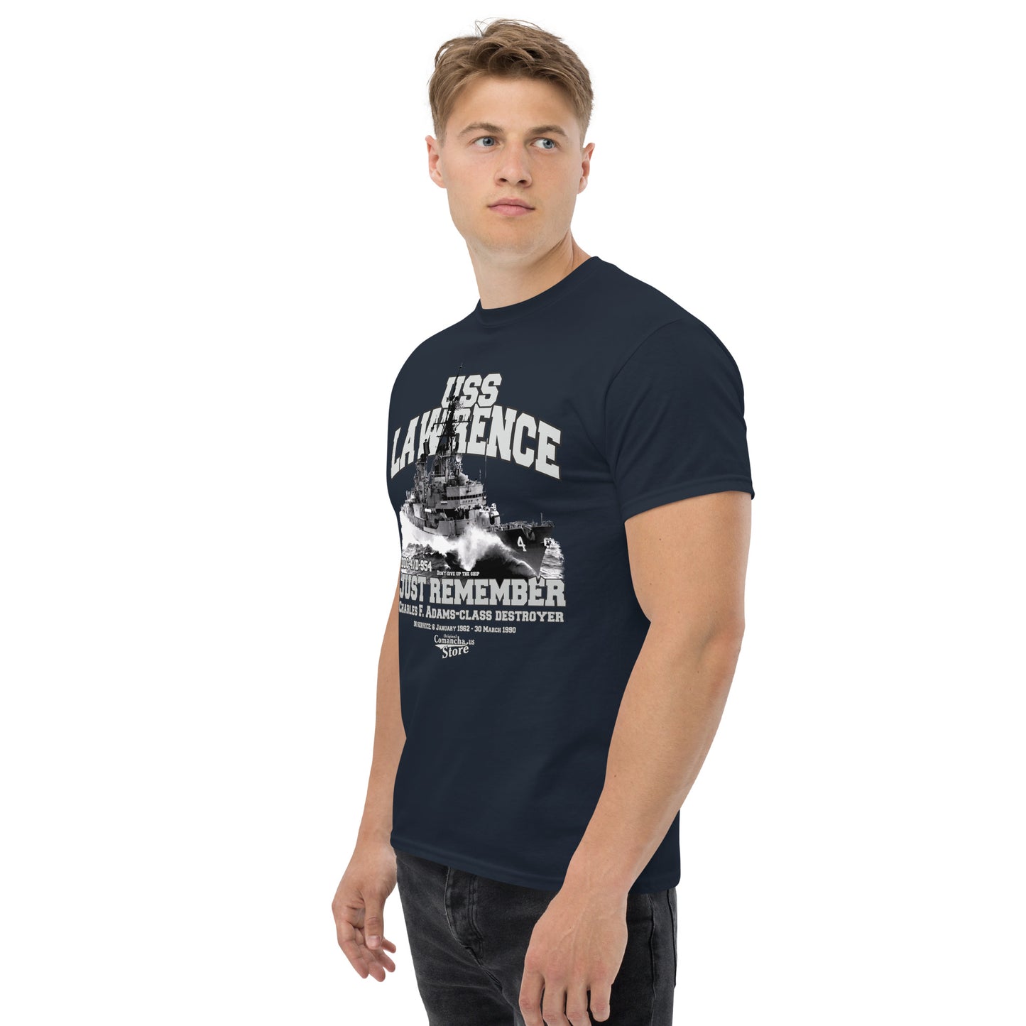 USS Lawrence DDG-4 Shipmates tee