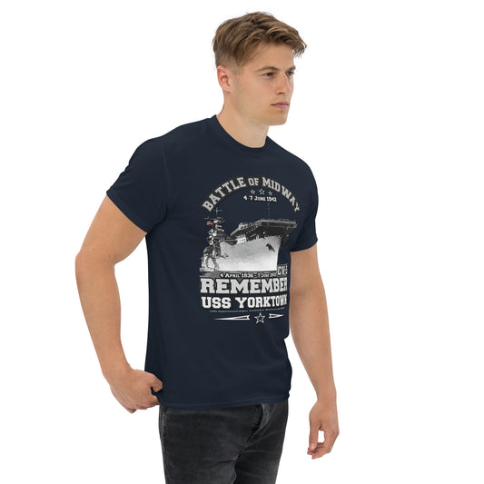 USS YORKTOWN t-shirt, USS YORKTOWN CV-5 t-shirt, USS YORKTOWN CV-5 Battle of Midway T-shirt, USS Yorktown Tee, US navy T-shirt,Comancha,