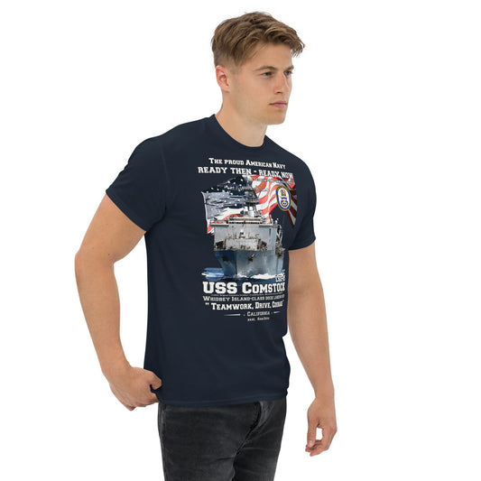 USS COMSTOCK LSD-45 t-shirt, US NAVY veterans t-shirt, Navy veterans tee, US Navy Veterans T-shirt, Comancha navy Ship T-shirt Store,